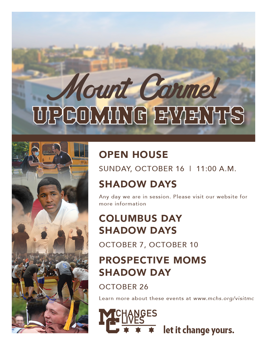 Events at Mount Carmel Most Holy Redeemer School