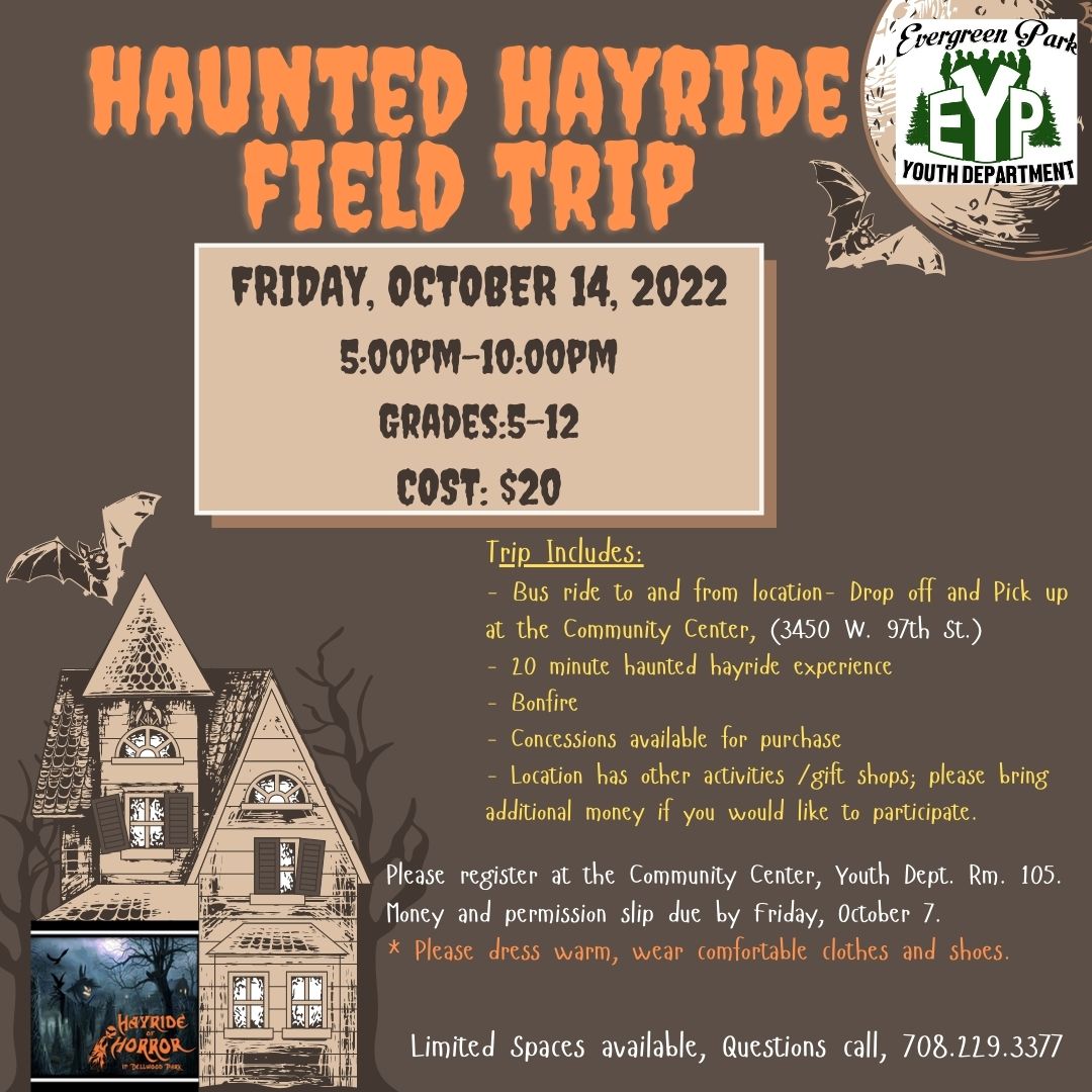 Haunted Hayride Field Trip Most Holy Redeemer School
